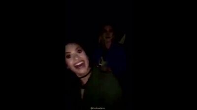 Demi, Wilmer and friends at Fleetwood Mac Fest at the Fonda Theatre in LA - February 10th