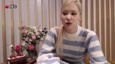 Youtuber rosé