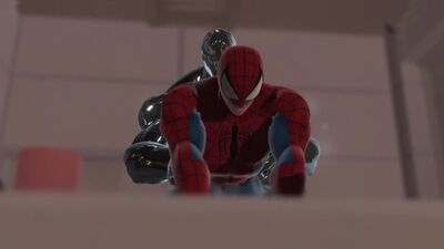 Venom XXX GAY Spider-Man in the office