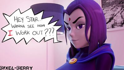 Raven And Starfire